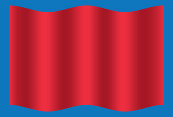 Vector stylized decorative flag image