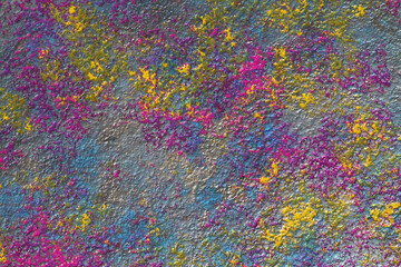 Titanium Plate with Paint Remainings