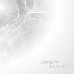 Black and white, grey half tone line art background. Ideal for business card, brochure, flyer cover design. Website landing page.
