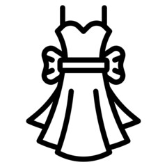 dress line icon