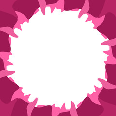 Twibbon Frame Border Collection art deco style. Suitable for social media posts, mobile apps, banners design and website or internet ads