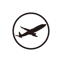 airplane icon vector illustration symbol