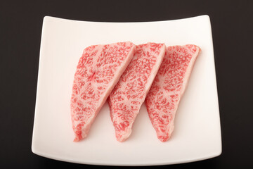 黒毛和牛　カルビ焼肉用　(仙台牛)