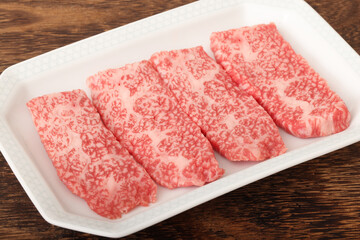 黒毛和牛　カルビ焼肉用　(仙台牛)