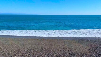 夏の南国・土佐　坂本龍馬の愛した高知・桂浜（太平洋）の景色