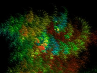 Imaginatory fractal abstract background Image