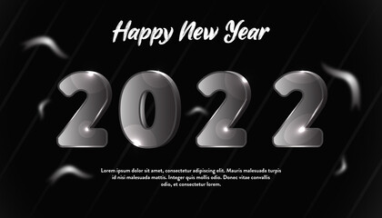 2022 new year background