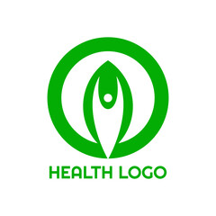 health logo, suitable for health and medical business