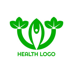 health logo, suitable for health and medical business
