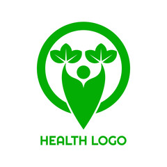 health logo, suitable for health and medical business