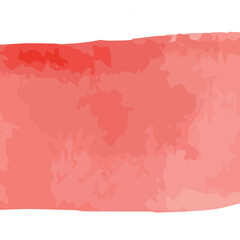 watercolor abstract background texture. Red watercolour hand paint with a brush. ink stains elements for design