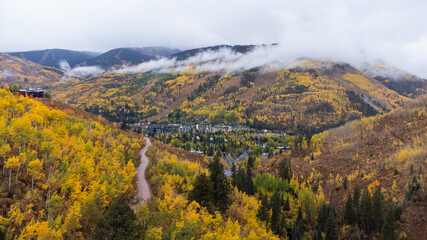 autumn in the mountains