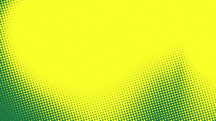 Dots halftone yellow green color pattern gradient texture  background.