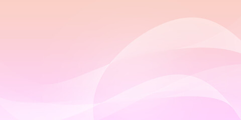 Smooth Wave Pink Gradient Background For Graphics Backgrounds And Text Areas