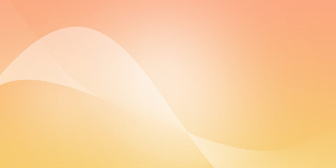 Smooth wave orange gradient background for graphics backgrounds and text areas.