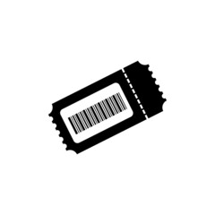 ticket icon icon design template vector