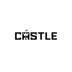 Castle wordmark, company logo design.