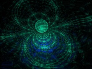 Imaginatory fractal abstract background Image