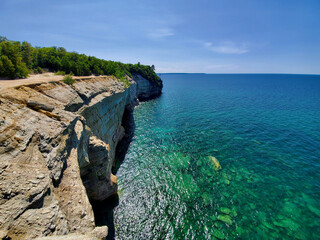 cliff in michigan