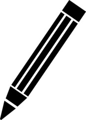 Pencil icon in trendy flat style isolated on background. Pencil icon page symbol for your web site design Pencil icon.eps