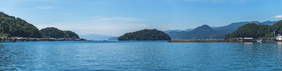 Fototapeta na wymiar 京丹後 伊根湾の風景