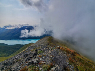 landscape with clouds