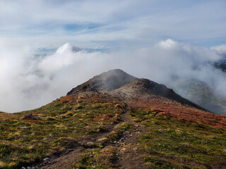 landscape with clouds