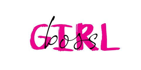 women vector illustration,print for t shirts,posters,cards and banners.Stylish lettering composition.Feminism quote and woman motivational slogan.Women's movement 