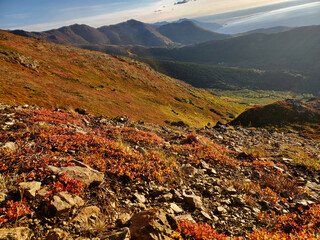 autumn in the mountains