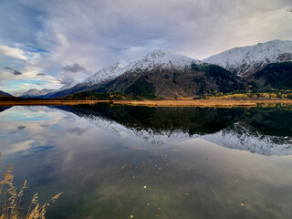 lake in the mountains