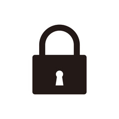 lock icon vector illustration sign 
