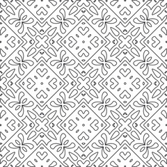 Repeating geometric tiles from striped elements.Modern geometric background with abstract shapes.Monochromatic Repeating Patterns.abstract texture.black and white striped ornament for design