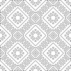 Fototapeta premium Repeating geometric tiles from striped elements.Modern geometric background with abstract shapes.Monochromatic Repeating Patterns.abstract texture.black and white striped ornament for design