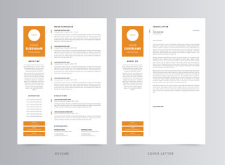 Clean and Simple Resume/CV Template