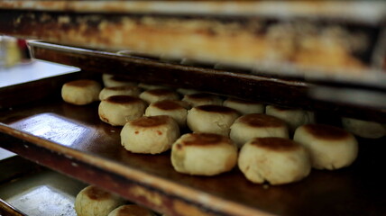 Bakpia, a famous traditional food from Yogyakarta Indonesia with a delicious sweet taste
