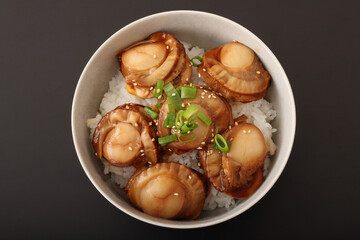 帆立の照り焼き丼