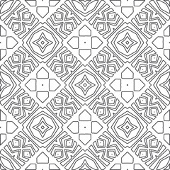 Repeating geometric tiles from striped elements.Modern geometric background with abstract shapes.Monochromatic Repeating Patterns.abstract texture.black and white striped ornament for design.