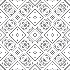 Repeating geometric tiles from striped elements.Modern geometric background with abstract shapes.Monochromatic Repeating Patterns.abstract texture.black and white striped ornament for design.