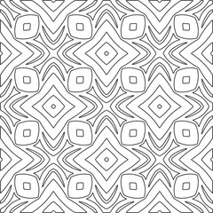 Repeating geometric tiles from striped elements.Modern geometric background with abstract shapes.Monochromatic Repeating Patterns.abstract texture.black and white striped ornament for design.