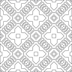 Repeating geometric tiles from striped elements.Modern geometric background with abstract shapes.Monochromatic Repeating Patterns.Endless abstract texture.black and white striped ornament for design.
