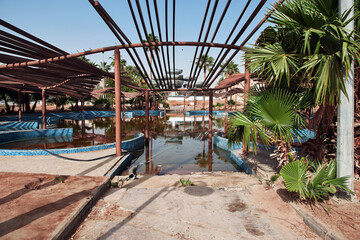 The park in Jeddah city, Saudi Arabia