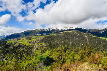 Interlaken, Harder Kulm, Thunersee, Beatenberg, Berner Oberland, Aussichtspunkt, Seeufer, Wanderweg, Alpen, Sommer, Schifffahrt, Wassersport, Schweiz