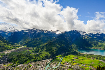 Interlaken, Thunersee, Lauterbrunnen, Eiger, Mönch, Jungfrau, Aussicht, Harder Kulm, Berner...