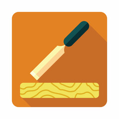 Chisel & Wood Icon