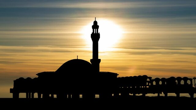  Fatima Al-Zahra Mosque or Masjid Al-Rahma, The Floating Mosque on Red Sea in Jeddah, Saudi Arabia