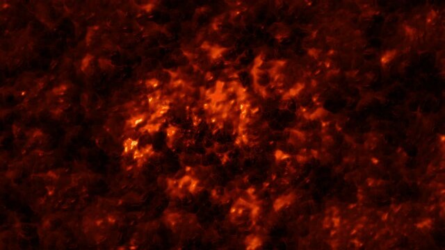 4K Magma Lava Rock Background