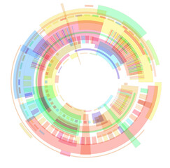 Obraz premium abstract background with circles