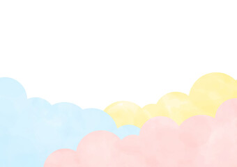 メルヘン雲フレーム1