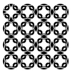 Seamless Circle Rope Pattern