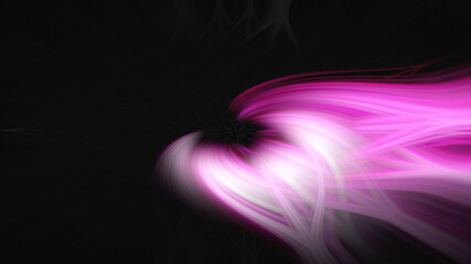 black with pink abstract background